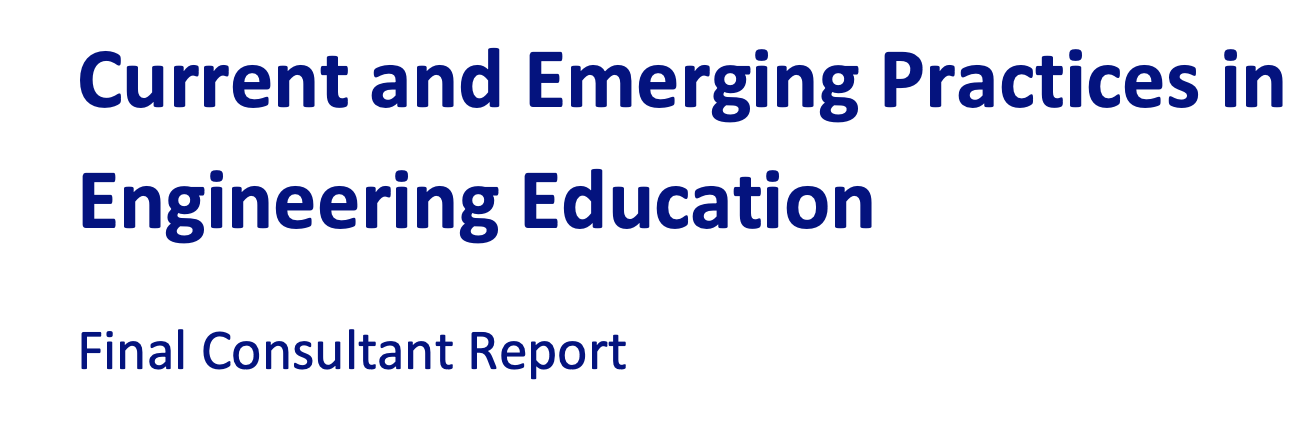 Current and Emerging Practices in Engineering Education